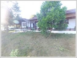 ID: 3494 - Beautiful island with house for sale in Vangvieng District.