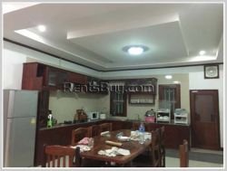ID: 3859 - The luxury house with large yard near Khamsavath Market for rent