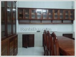 ID: 3874 - Newly built modern house near Setthathirath Hospital for rent