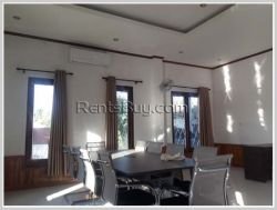 ID: 3874 - Newly built modern house near Setthathirath Hospital for rent