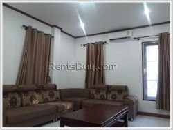 ID: 3874 - Newly built modern house near Setthathirath Hospital for rent