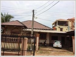 ID: 536 - Pretty house with near local fresh market for rent in Sikhottabong district