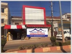 ID: 3904 - Nice shop house near Soutsaka College of Management and Technology for rent