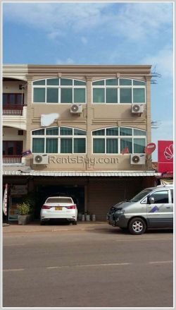 ID: 3045 - Shop house near main road for sale in Saysettha district