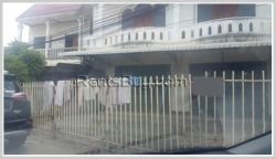 ID: 1205 - Shophouse near Vientiane College for rent