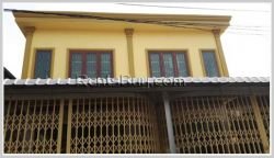 ID: 3417 - Nice shop-house for rent next to main road, Chanthabouly district.