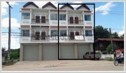 ID: 3797 - New shop house near Market of Dongkhamxang for rent
