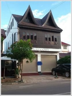 ID: 3268 -Lao style house for rent near Thadluang temple