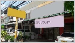 ID: 3591 - Shophouse near main road and Patuxay for rent