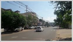 ID: 1342 - Shophouse in town near main road and Patuxay for rent