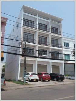 ID: 3996 - The nice shop house near main road and Local market in Naxay Village for rent and sale