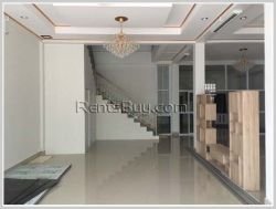 ID: 4075 - Nice shop house near Asean Mall and Lao ITECC for rent and sale