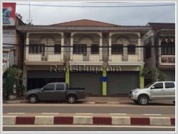 ID: 3422- Nice shop-house next to main road for rent near Sikay market.