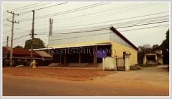 ID: 3644 - Warehouse by main road for rent near National University of Laos