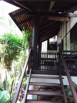 ID: 4390 Lao Style House with pool and exceptional design for sale