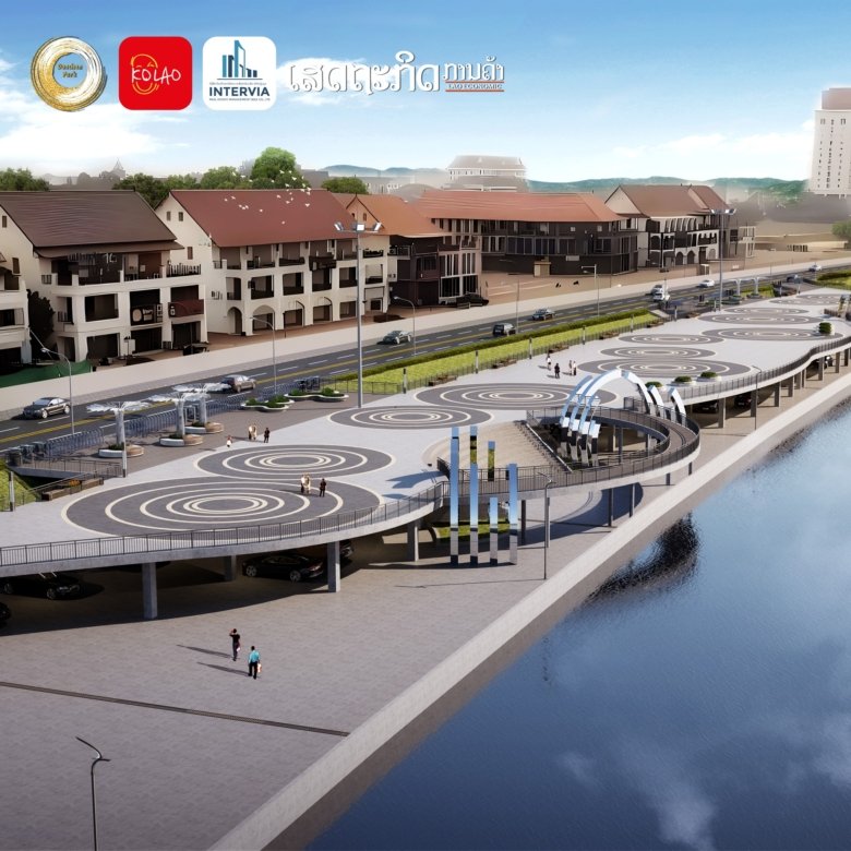 Donchan Park Riverside Development Project Set to Become Vientiane’s New Landmark