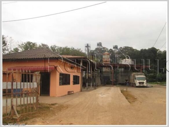ID: 2431 – The Factory for sale near main road in Ban Chantai Tai, Oudomsay Province