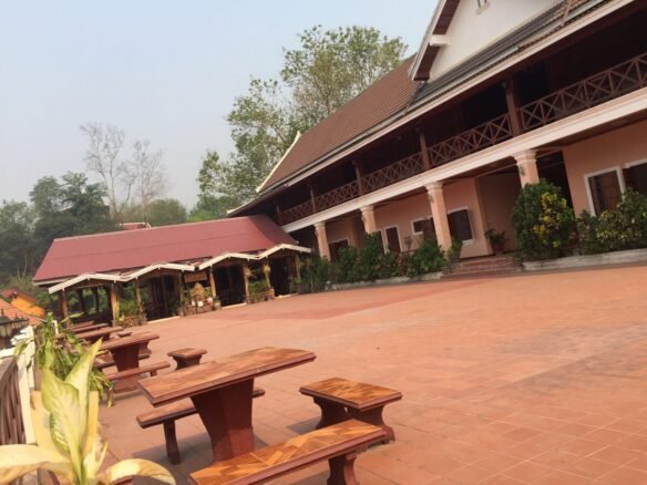 ID: 3912 – The Hotel by Mekong River for rent & sale in Ban Pakbang, Oudomsay Province.