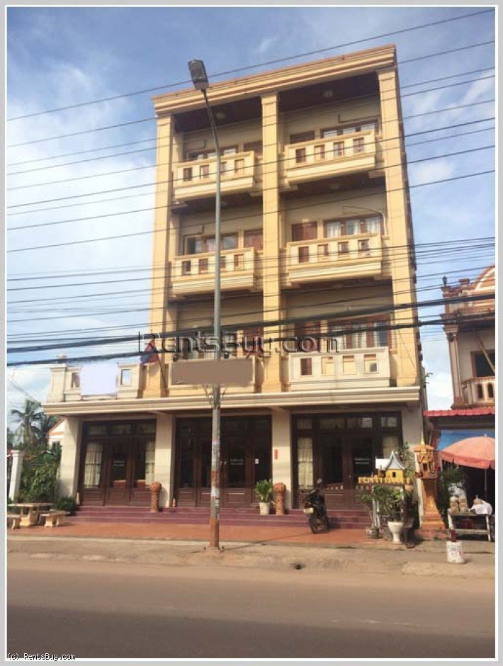ID: 3323 – The nice hotel in town and with fully furnished for rent in Saysettha district