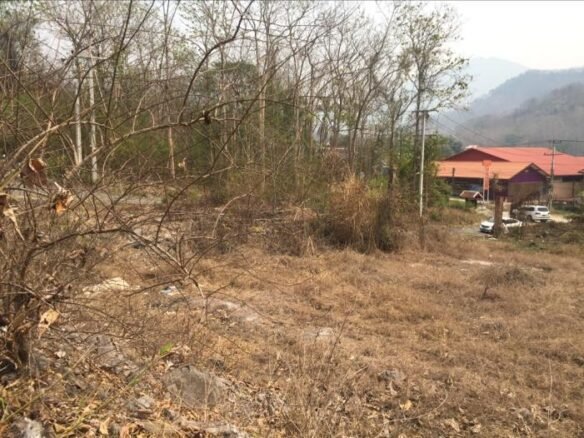 ID: 4436 – Construction land in front of Luangprabang Provincial Hospital for sale.