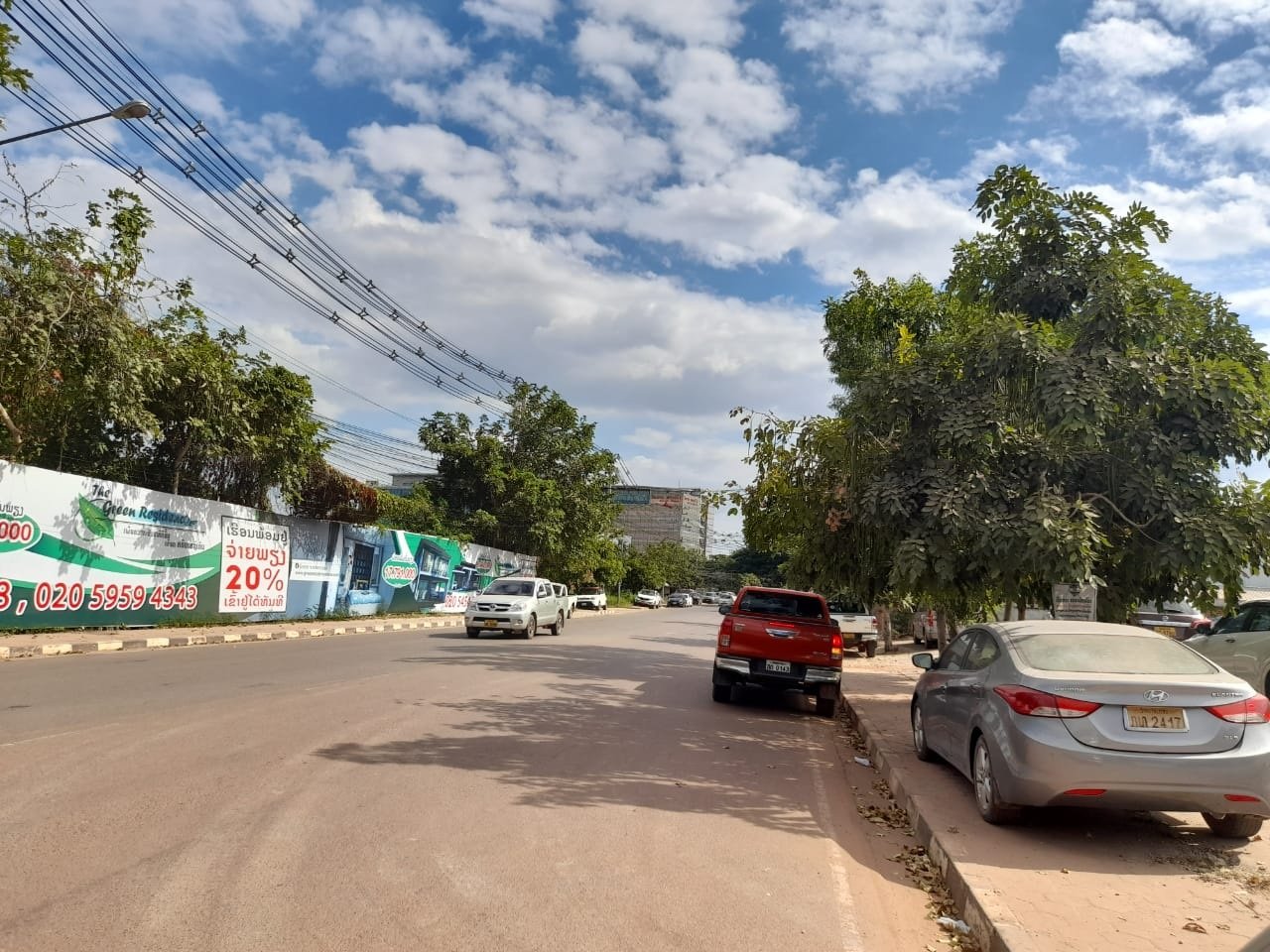 Land-for-sale8 ID: 4590- Nice land near Patuxay and Ministry of finance for sale.