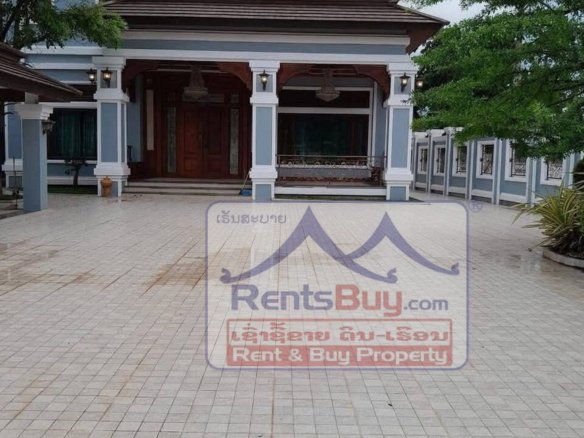 ID: 4445 – Luxury house near the National Convention Hall and Lao National Television for rent