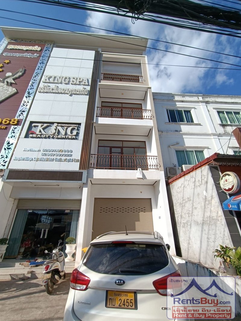 shophouseforrent_4 ID: 3996 – The nice shop house near main road and Local market in Naxay Village for rent and sale