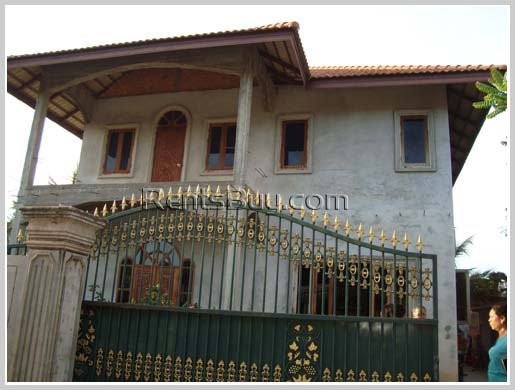 ID: 1346 Incomplete modern house in Ban Phonkeng for sale