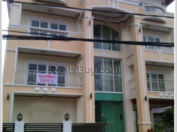 ID: 2853 – New service apartment for rent by pave road near VIS.