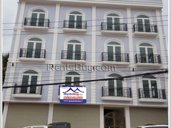 ID: 4072 – The new apartment and shop house or commercial building with fully furnished for rent in.
