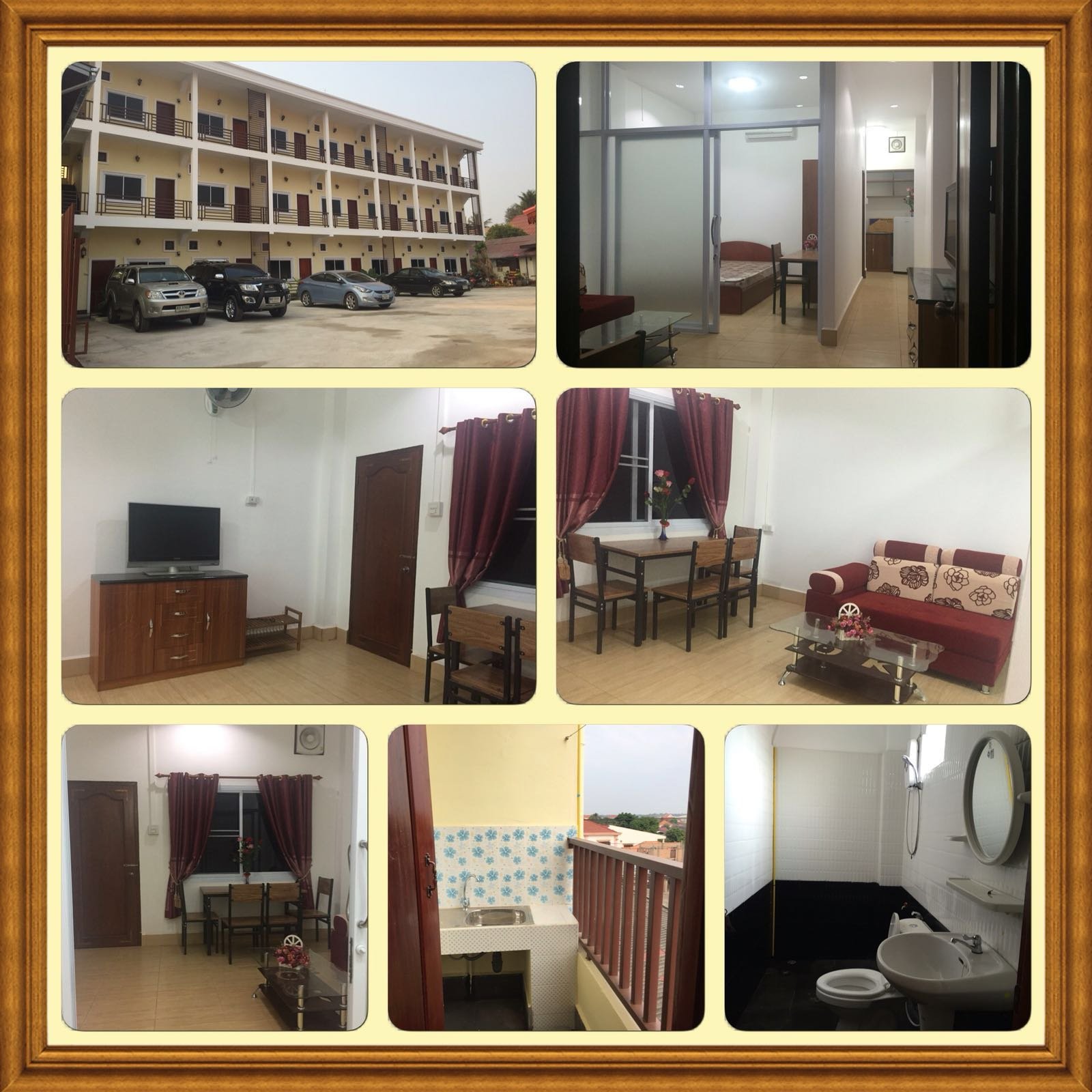 ID: 3046 – Brand new serviced apartment by main road in Saysettha district for rent