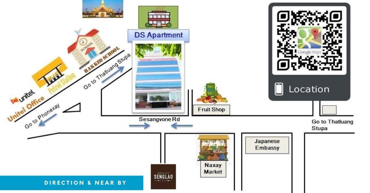 ID: 4329 – Apartment next to main road and near Senglao Cafe in Saysettha district.