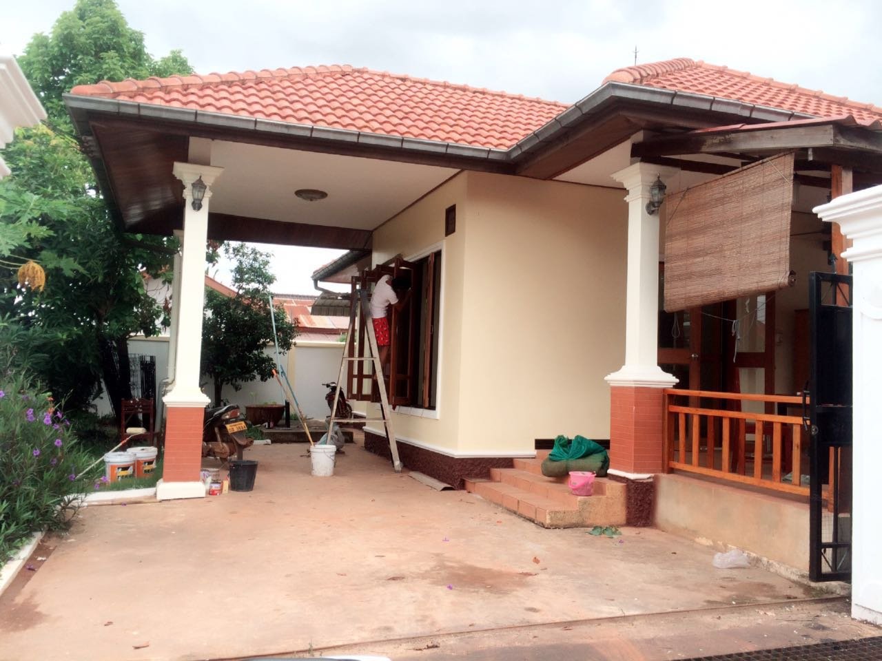 ID: 3192 – New villa house fully furnished close to Phontan M-point mart for rent