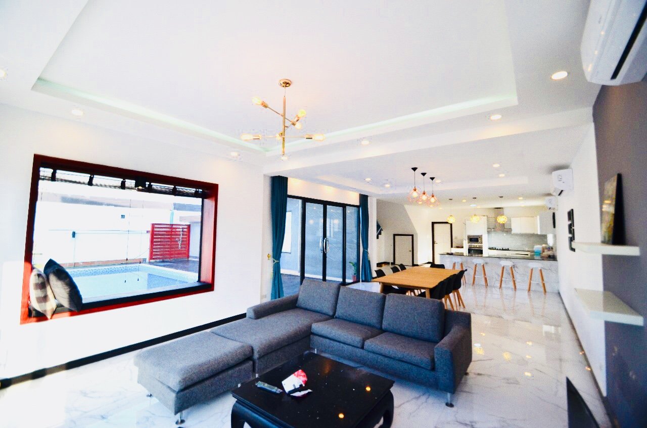 4 ID: 4086 – New modern house with swimming pool and nice garden for rent