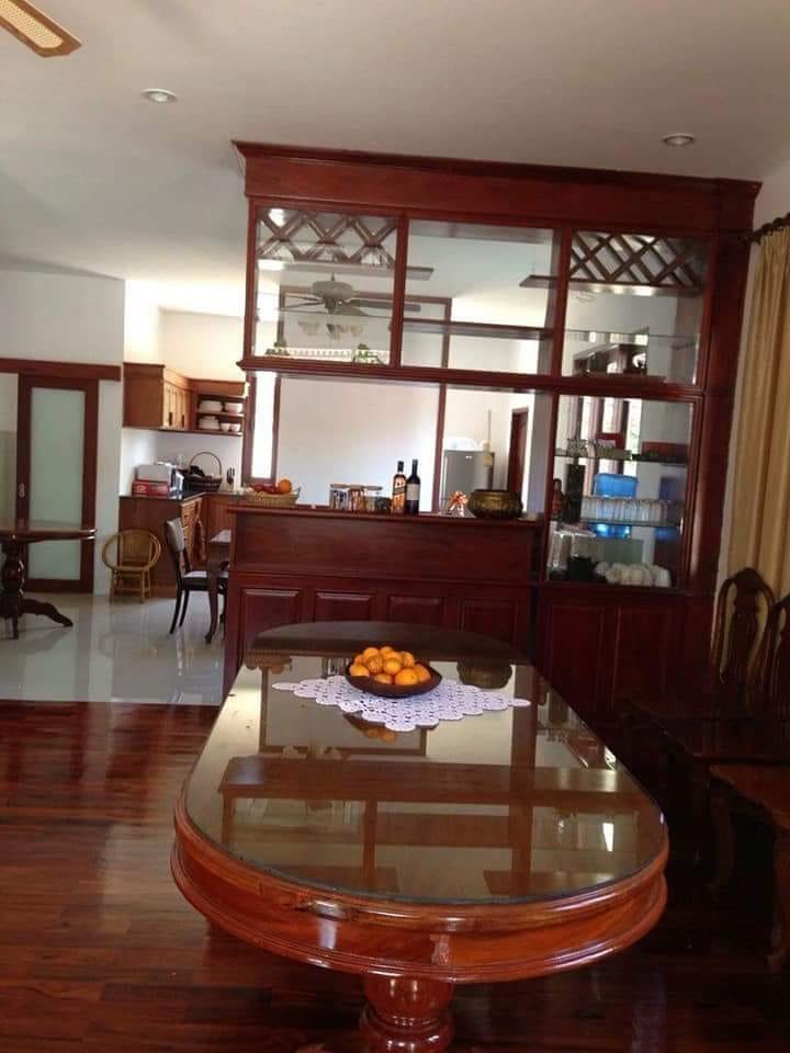 ID: 4159 – Shaded Modern house near Nongnieng market and fully furnished by pave road for rent