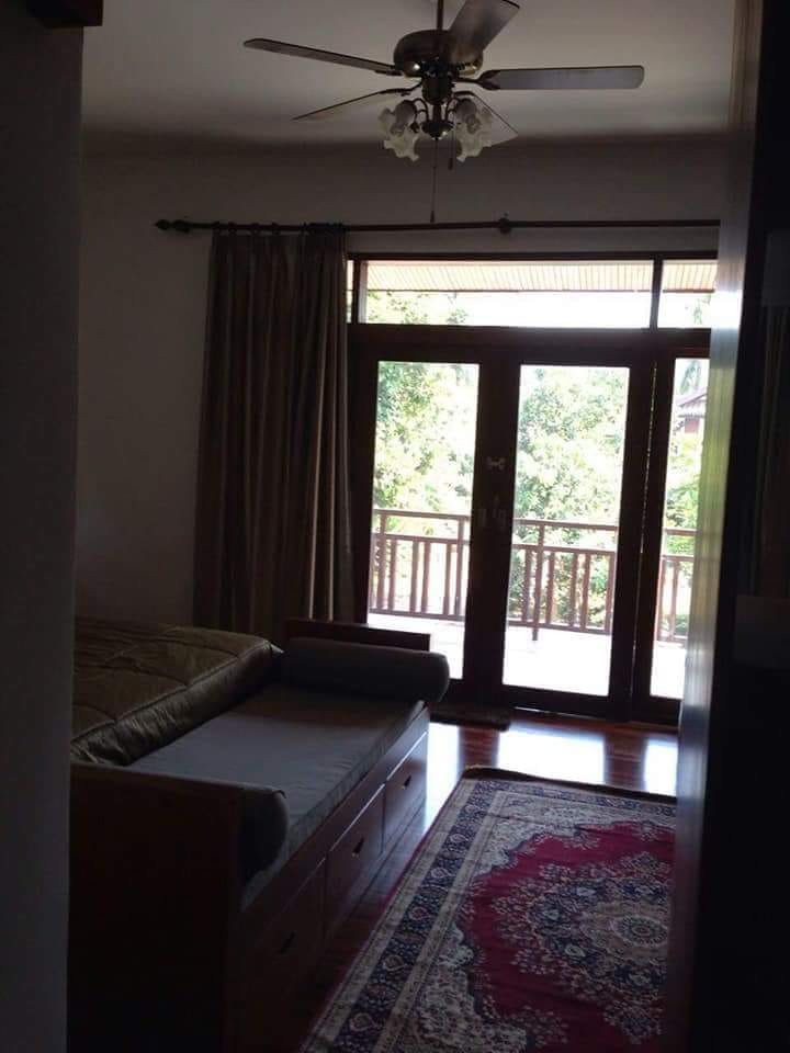 ID: 4159 – Shaded Modern house near Nongnieng market and fully furnished by pave road for rent