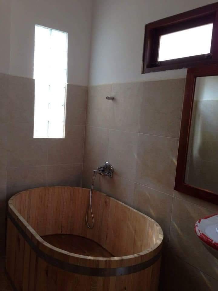 ID: 4159 – Shaded Modern house near Nongnieng market and fully furnished by pave road for rent