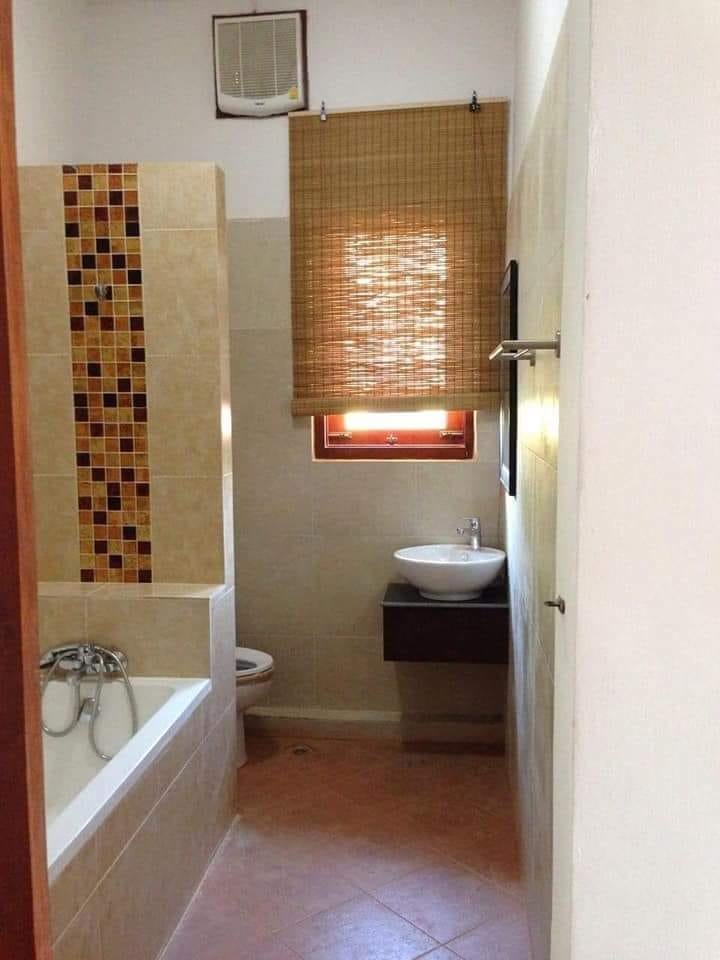 ID: 4159 – Shaded Modern house near Nongnieng market and fully furnished by pave road for rent