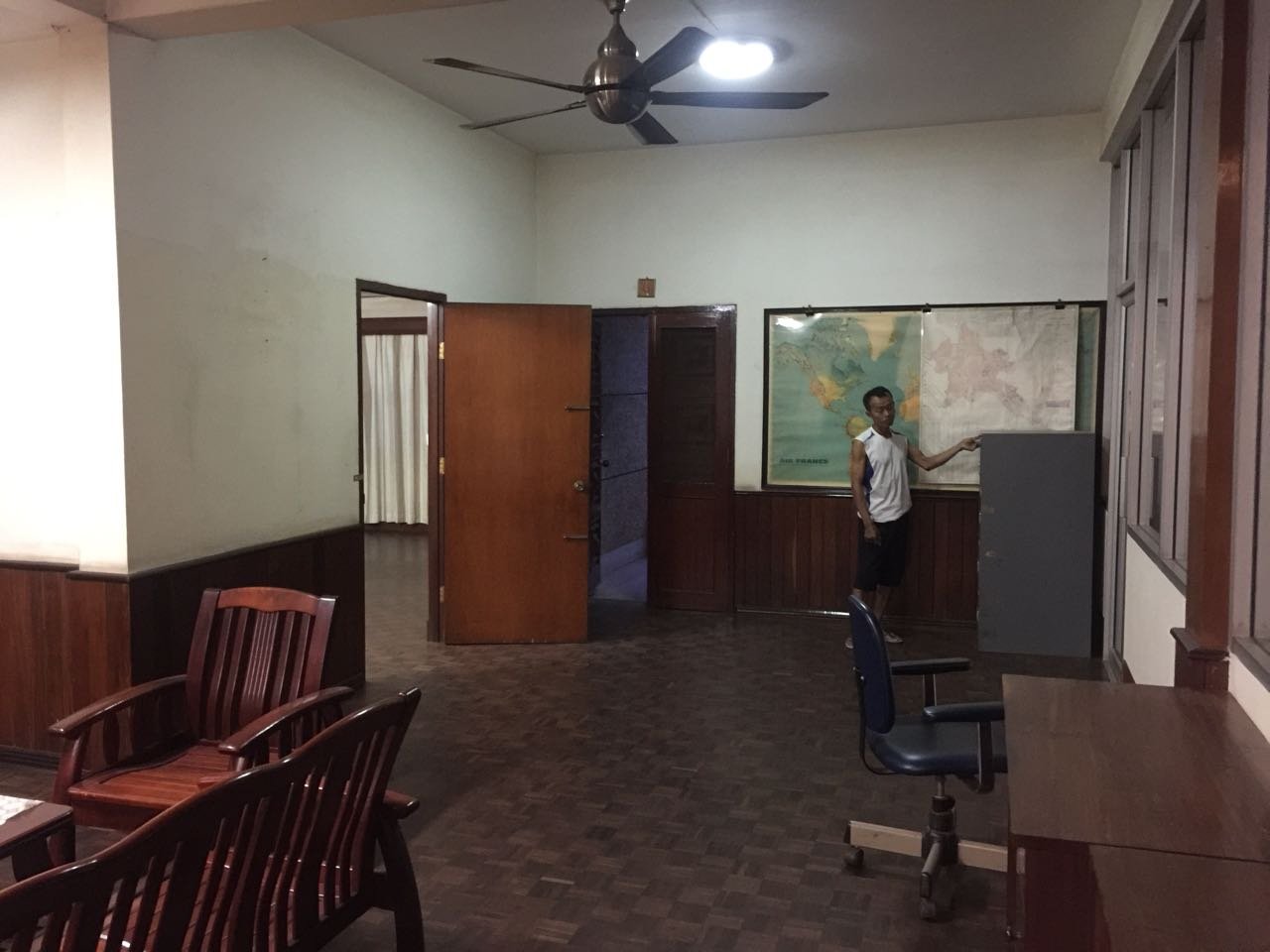 House-for-rent-Saysettha-Vientiane_Lao 5 – Copy – Copy ID: 4012 – French style house near main road and Lao America College for rent