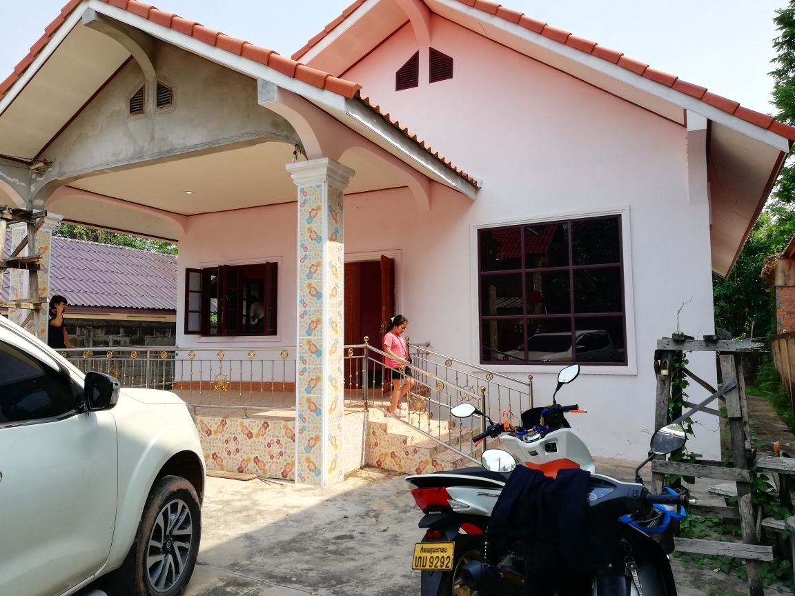 House-for-rent-Sikhottabong-Vientiane_Lao 1 ID: 4024 – Pretty house by pave road for rent in Kaolio Village