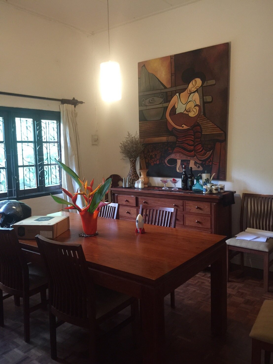 House-for-rent-Sisattanak-Vientiane-Lao20161028_5203 ID: 3354 – Classical style house with large parking space in diplomatic area for rent