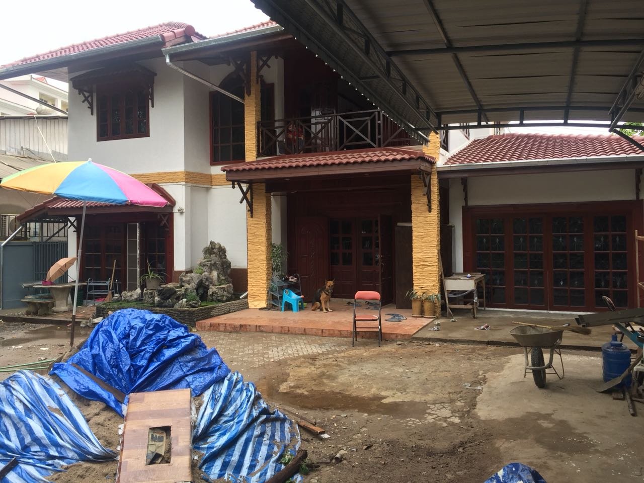 ID: 4126 – Private family living! The house near Kiettisak International School for rent in diplomat