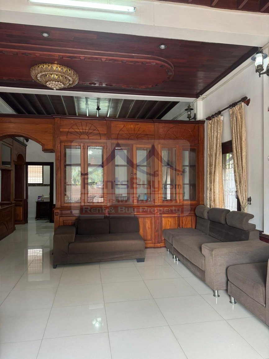 Houseforrent02 ID: 1433 – Lao modern house near Sengdara Fitness Center