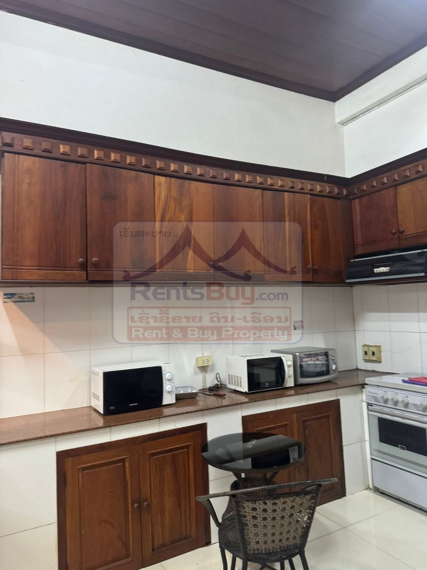Houseforrent07 ID: 1433 – Lao modern house near Sengdara Fitness Center