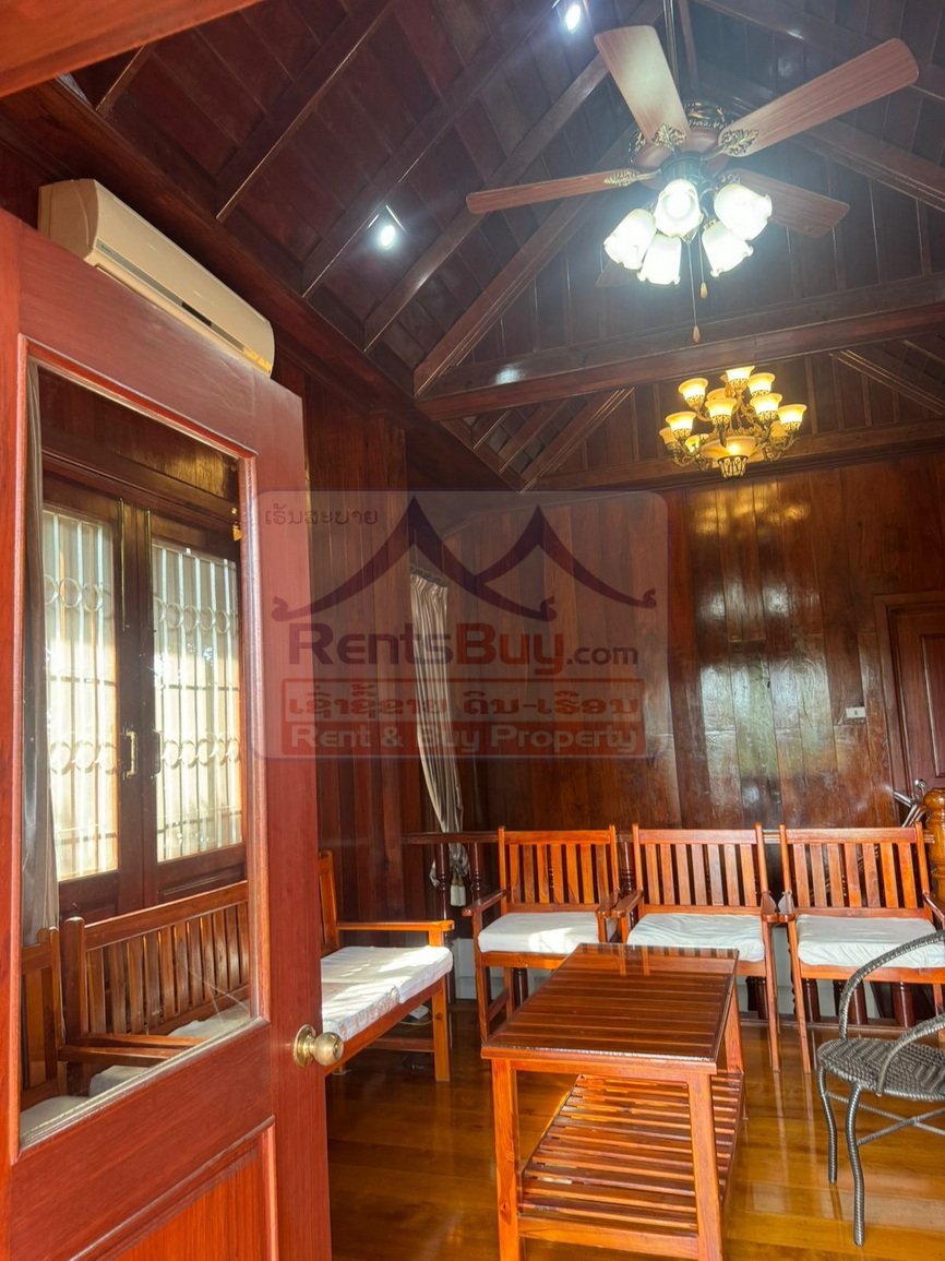 Houseforrent13 ID: 1433 – Lao modern house near Sengdara Fitness Center