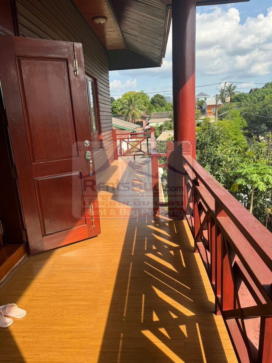 Houseforrent14 ID: 1433 – Lao modern house near Sengdara Fitness Center