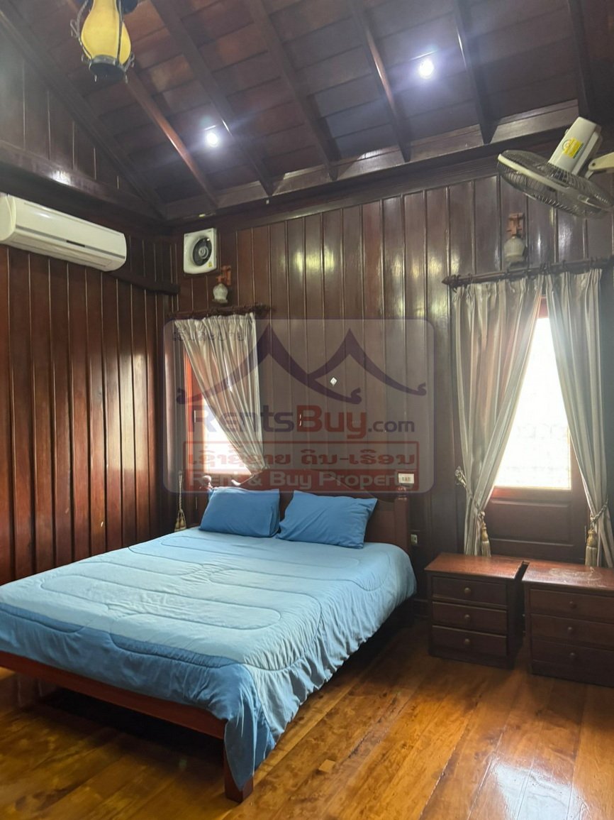 Houseforrent17 ID: 1433 – Lao modern house near Sengdara Fitness Center