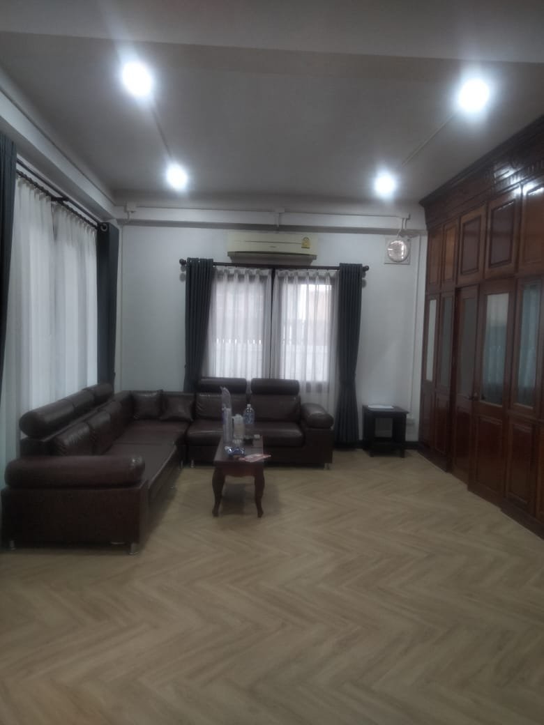 ID: 1607 – New modern house with large garden for rent. Located famous of the international schools and ITECC Shopping Mall.
