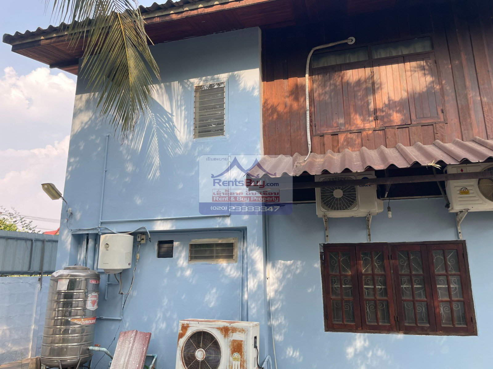 House for rent near VIS area06 ID: 3489 – Lao style house with fully furnished for rent in diplomatic area