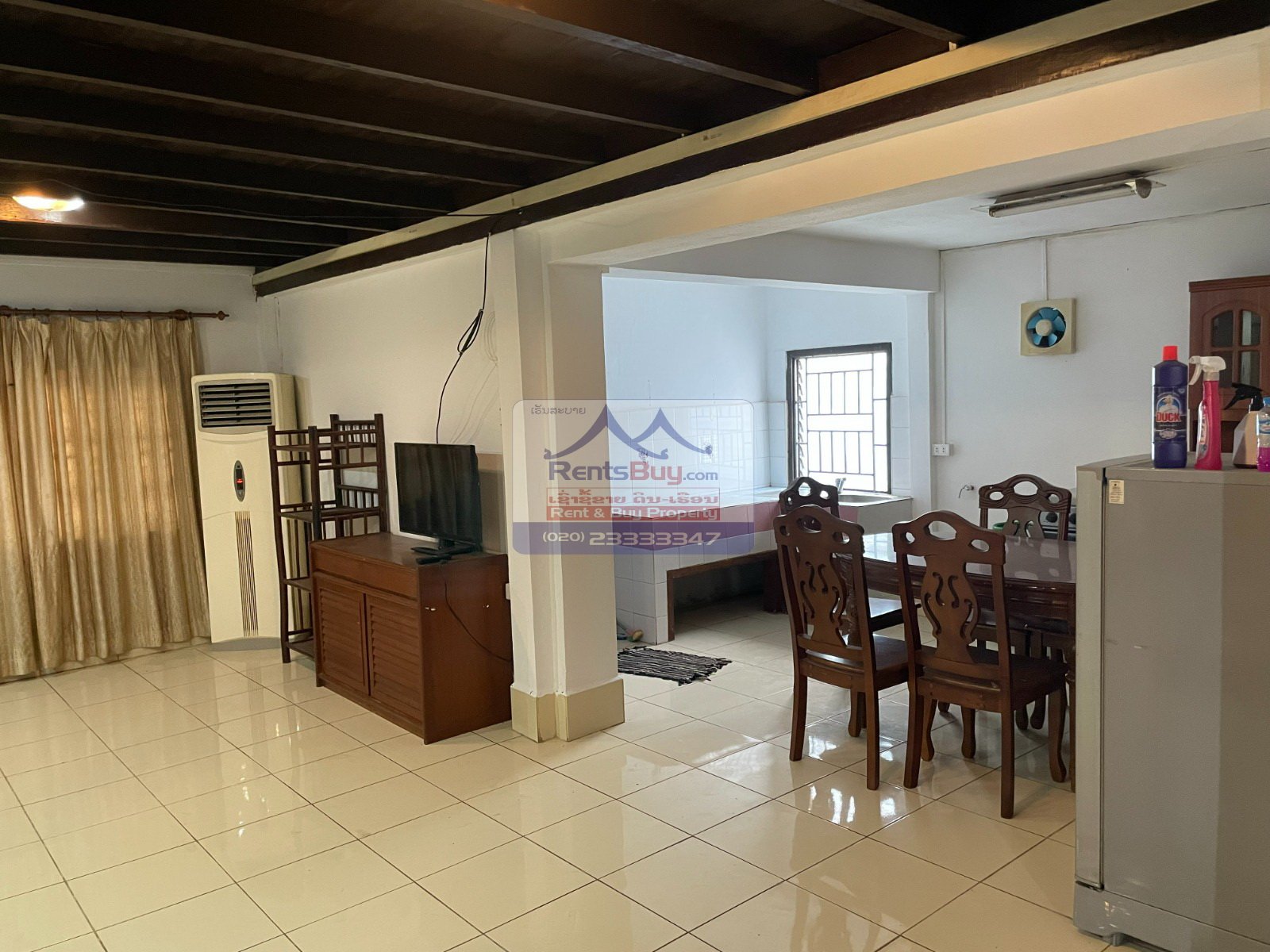 House for rent near VIS area11 ID: 3489 – Lao style house with fully furnished for rent in diplomatic area